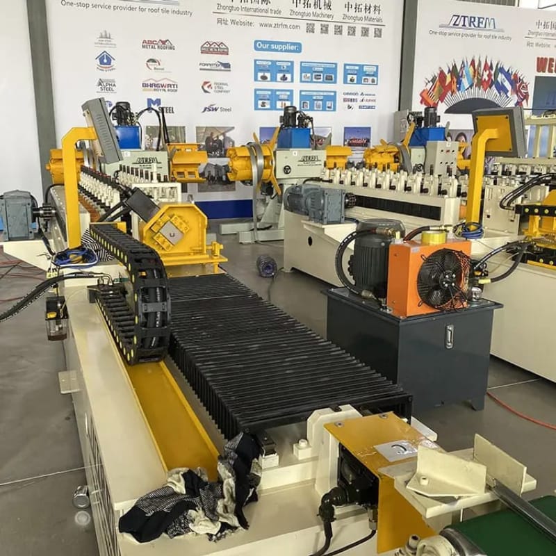 高速全自動(dòng)隔墻龍骨設(shè)備生產(chǎn)線 高速全自動(dòng)隔墻龍骨設(shè)備生產(chǎn)線