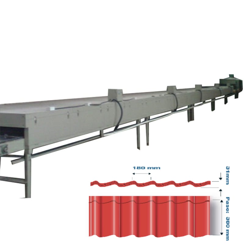 彩石瓦設(shè)備生產(chǎn)線(xiàn)