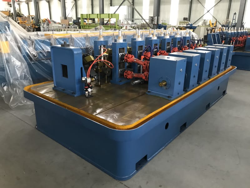 中拓自動高速焊管機生產(chǎn)線 中拓自動高速焊管機生產(chǎn)線