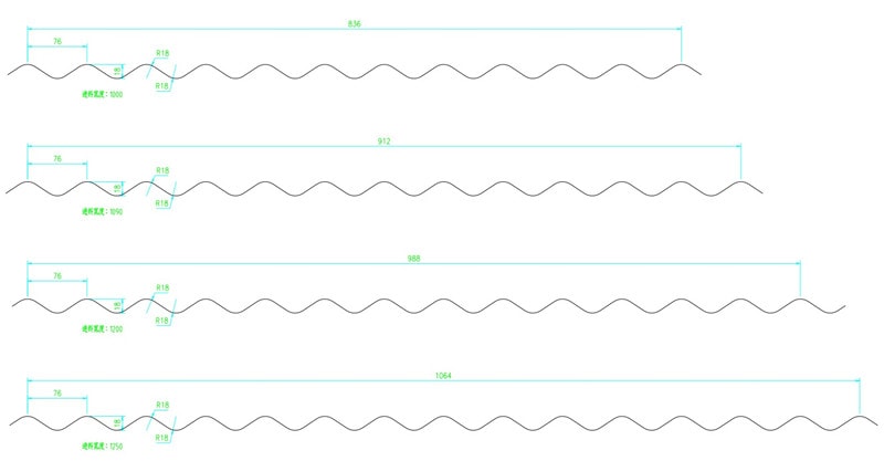 中拓冷彎高速波紋屋面瓦成型設(shè)備 中拓冷彎高速波紋屋面瓦成型設(shè)備