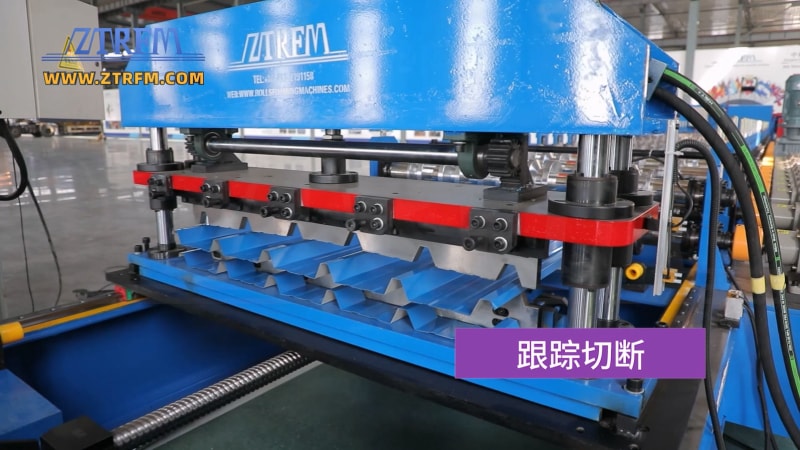 出口阿爾及利亞-中拓高速彩鋼瓦機(jī) 出口阿爾及利亞-中拓高速彩鋼瓦機(jī)