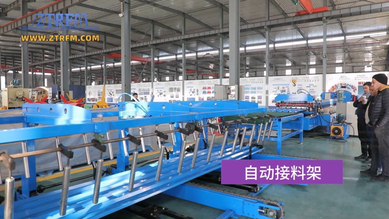 出口阿爾及利亞-中拓高速彩鋼瓦機(jī) 出口阿爾及利亞-中拓高速彩鋼瓦機(jī)