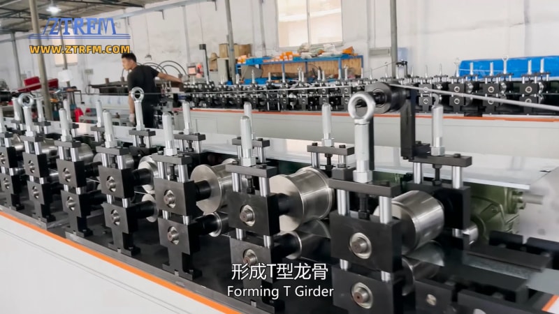 中拓冷彎全自動(dòng)T型龍骨 中拓冷彎全自動(dòng)T型龍骨