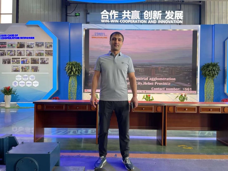 熱烈歡迎哈薩克斯坦國外客戶來訪中拓冷彎，共創(chuàng)輝煌新篇章