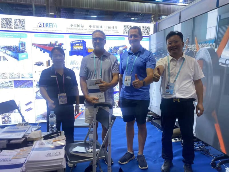 136屆廣交會上中拓冷彎實力展現(xiàn)，贏得國內(nèi)外客戶一致好評