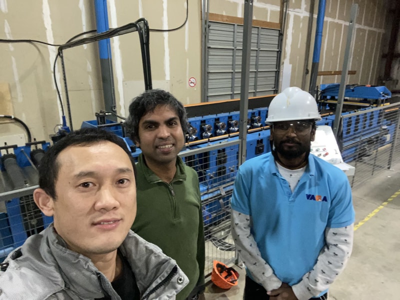 中拓冷彎聚氨酯復(fù)合板底板機(jī)設(shè)備 成功交付巴西 助力客戶生產(chǎn)升級(jí) 中拓冷彎聚氨酯復(fù)合板底板機(jī)設(shè)備 成功交付巴西 助力客戶生產(chǎn)升級(jí)