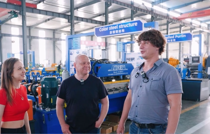 俄羅斯客戶實地考察工廠三臺設備成功簽約合作未來長期合作可期 俄羅斯客戶實地考察工廠三臺設備成功簽約合作未來長期合作可期